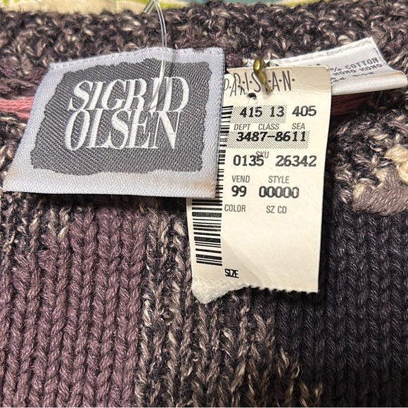 Vintage Sigrid Olsen Chunky Sweater - Picture 6 of 7